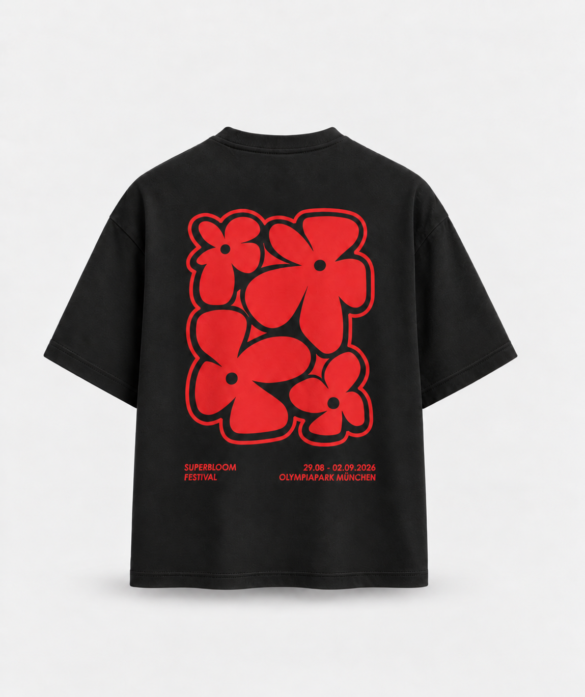 Superbloom T-Shirt Black