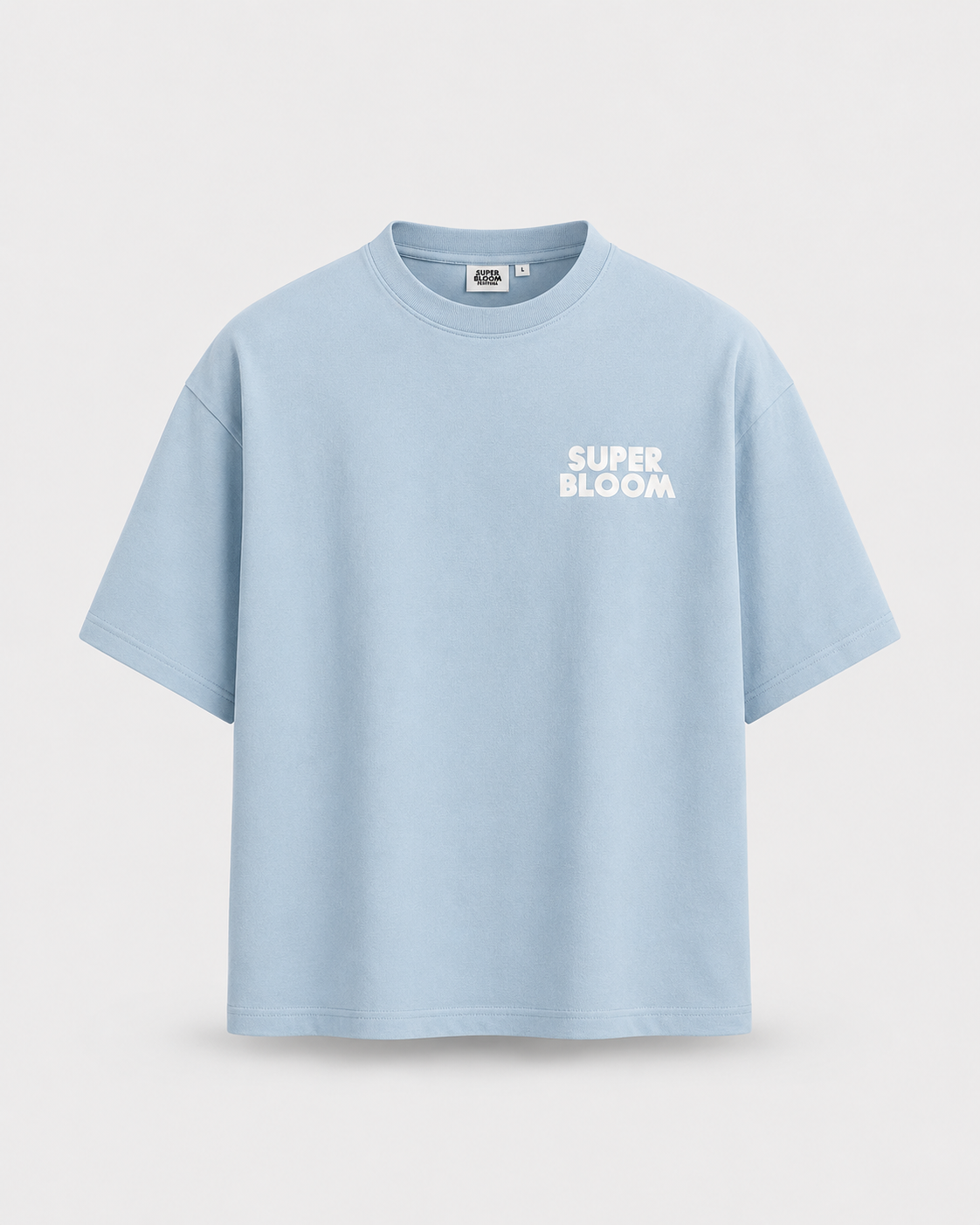Superbloom T-Shirt Baby Blue